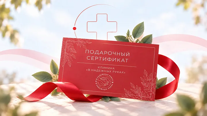 В клинике появился подарочный сертификат на медицинские услуги