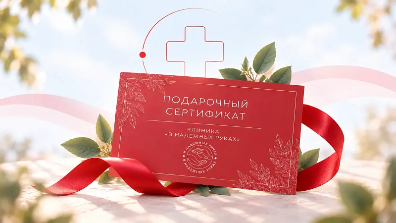 В клинике появился подарочный сертификат на медицинские услуги